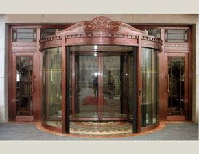 成都銅質旋轉門 捷舜