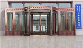 西安旋轉門 現代建筑中的豪華門戶藝術